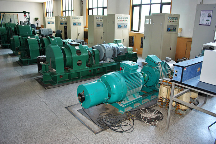 海原某热电厂使用我厂的YKK高压电机提供动力